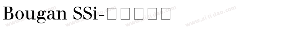 Bougan SSi字体转换